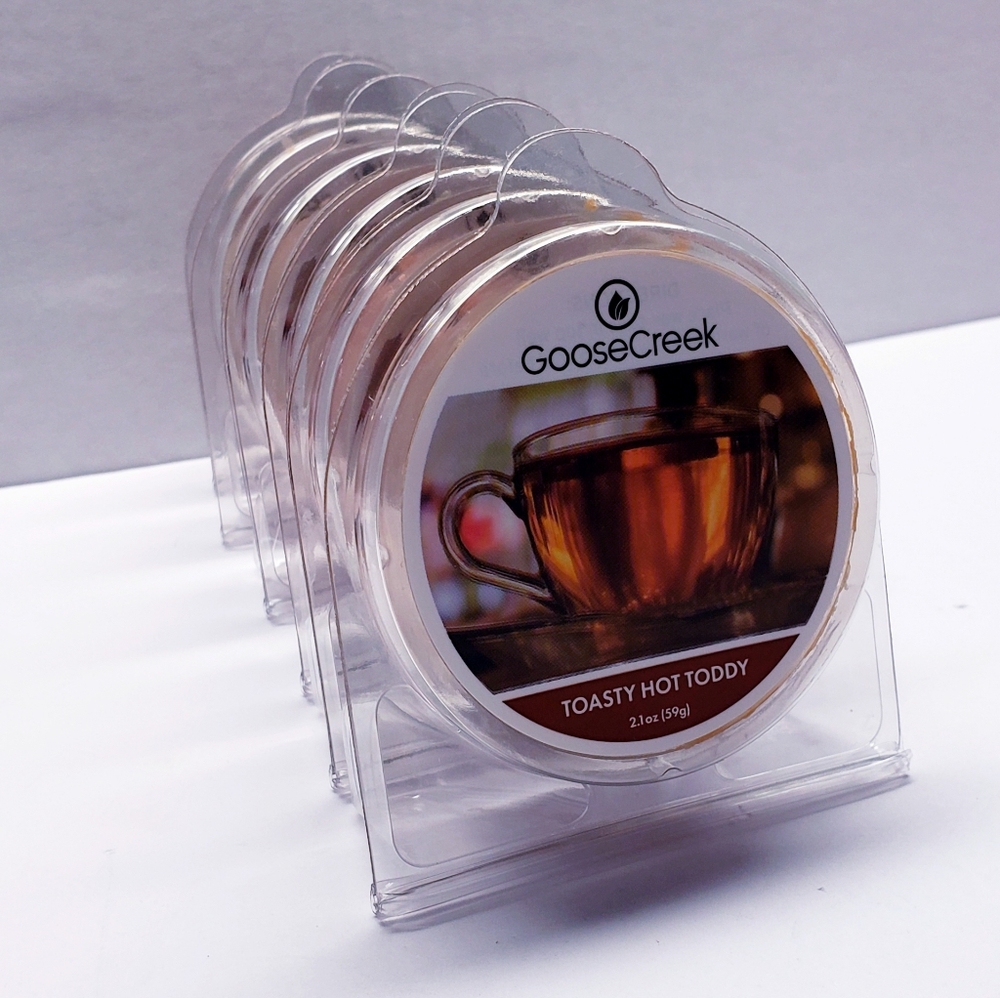TOASTY HOT TODDY-Goose Creek Highly Scented Wax Melts- $8 per pack